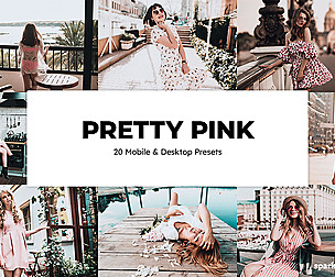 20 Pretty Pink Lightroom Presets and LUTs