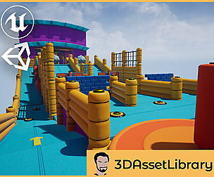 Fun Obstacle Course Vol 1 For Unreal And Unity