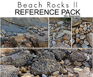 Ref Pack -  Beach Rocks II