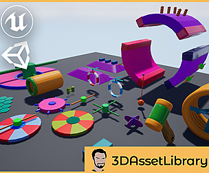 Fun Obstacle Course Expansion For Unreal And Unity