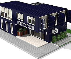 Container Office Building