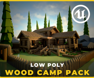Low Poly: Wood Camp