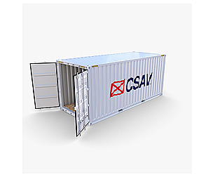 20ft Shipping Container CSAV v1