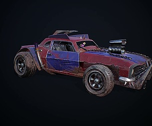 Crazy Mustang-a car in the future