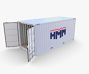 20ft Shipping Container HMM v1