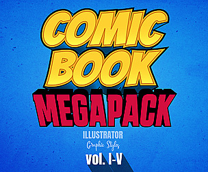 Comic Book Titles MEGA PACK