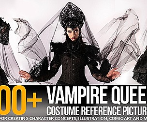 500+ Vampire Queen Costume Reference Pictures