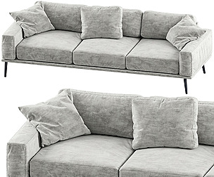 Sofa Charming Free 3d model