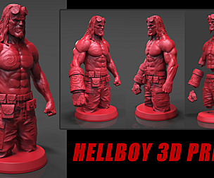 Hellboy 3D Print