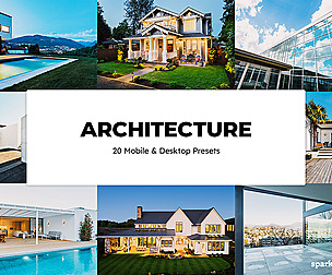 20 Architecture Lightroom Presets and LUTs
