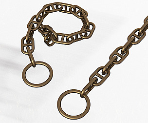 Piece of Anchor Ship Chain