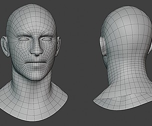 Male Head Base V4