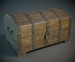 Medieval Chest PBR