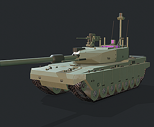 Modern MBT Tank