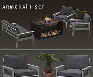 Bondholmen Outdoor Furniture and Fire pit