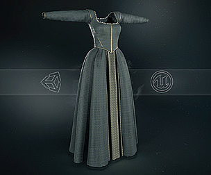 Medieval Dress Style 1