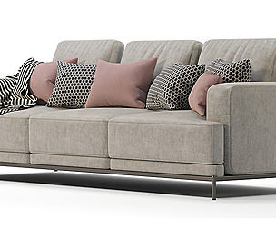 Modern sofa - three-seater comfort