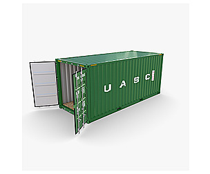 20ft Shipping Container UASC v1