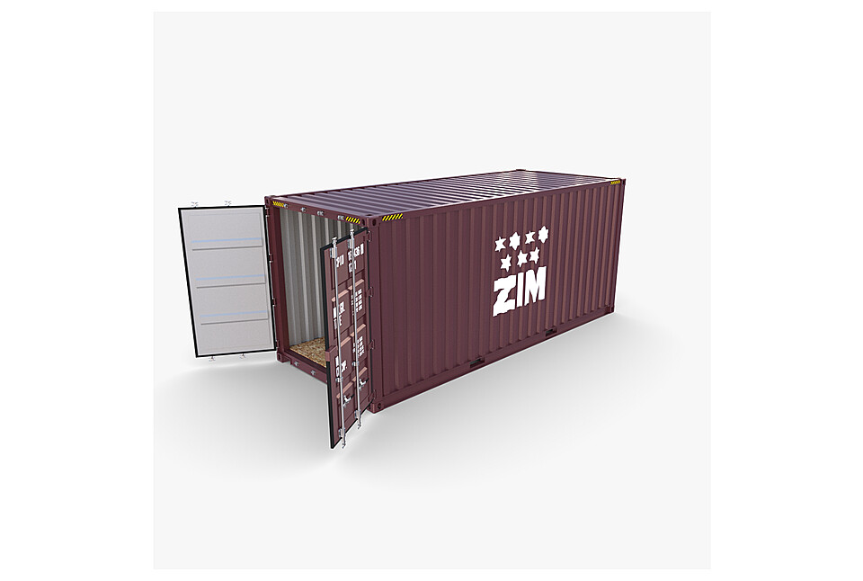 20ft Shipping Container ZIM