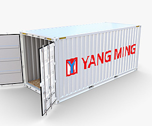 20ft Shipping Container Yang Ming