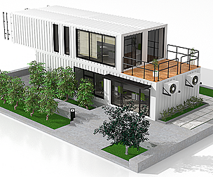 Container Office Building
