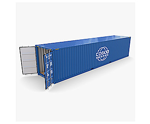 40ft Shipping Container Containerships v1