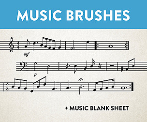 Music Brushes for Photoshop and Procreate