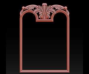 Mirror classical carved frame