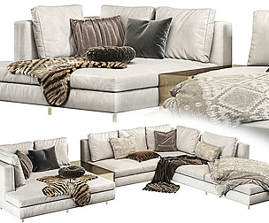 Corner Minotti Hamilton Sofa