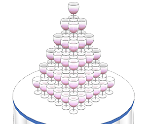 3D Material - CSP - Champagne table 01