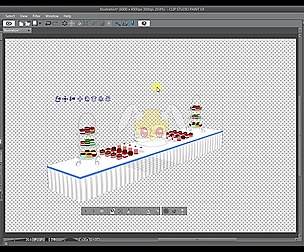3D Material - CSP - Table party 01 (Food)