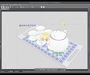3D Material - Clip Studio Paint - tea set 01