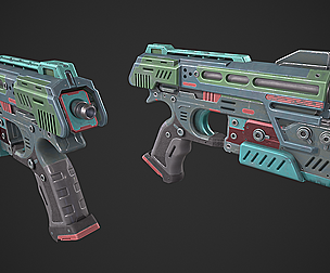 Sci-fi Plasma Sidearm
