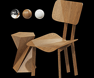 Origami chairs