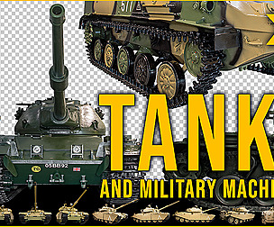 300 PNG Tanks & Military Machinery Cutout Pictures