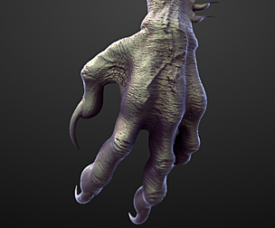 ARM4 high poly sculpt