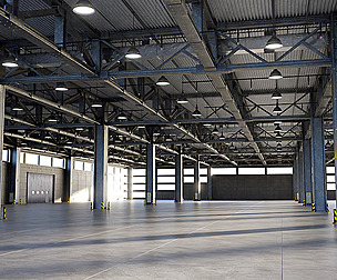 Warehouse Hipoly 3D Model