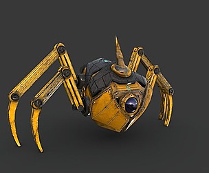 Sci Fi Robot Drone