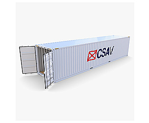 40ft Shipping Container CSAV v1