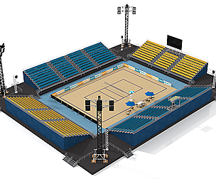 Beach Volleyball Stadium