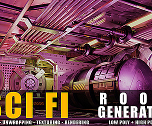 Generator room scifi