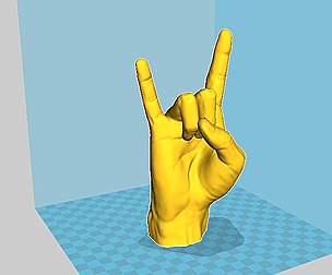 ROCK SIGN- 3D printable