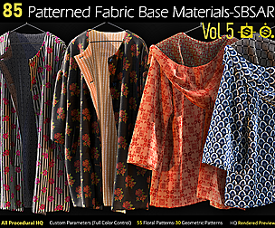 85 Patterned Fabric Base Materials-SBSAR