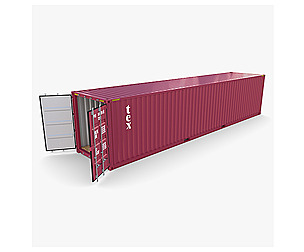 40ft Shipping Container Tex v1