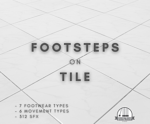 Footsteps on Tile
