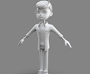 Cartoon Cool Guy