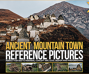450+ Ancient Mountain Town Reference Pictures