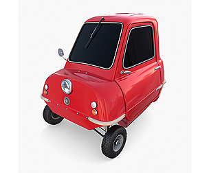 Peel P50 Red with chassis
