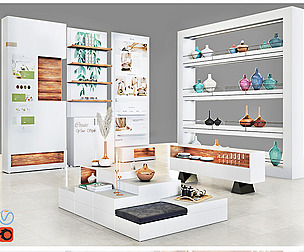 Mall -white set01