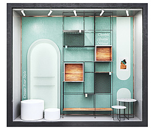Shop Window-green